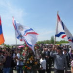 Assyrian Genocide Monument in Yerevan, Armenia, 2012.