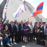 Assyrian Genocide Monument in Yerevan, Armenia, 2012.