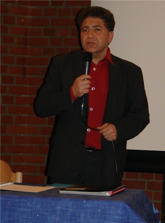 Seyfo presentation in Wiesbaden, Germany, April 9, 2006. Sabri Atman.