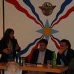 Naila, Sabri Atman and Morris Dal, Seyfo Presentation in Gütersloh, Germany, October, 2006.
