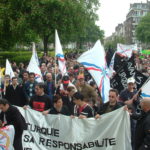 Seyfo rally in Brussels, Belgium, April 23, 2005.