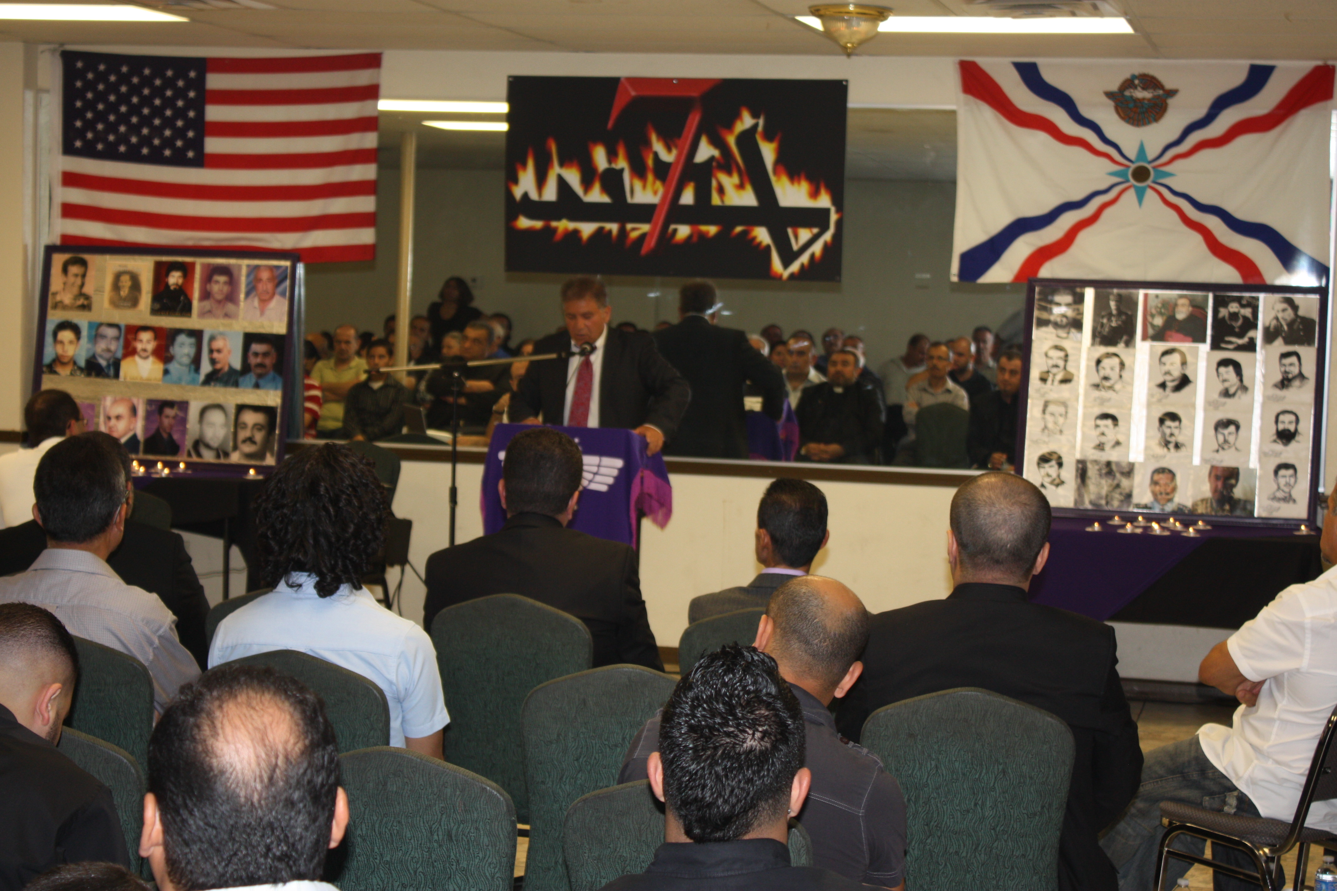 Assyrian genocide presentation in Arizona, US. July, 2010.